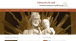 Desktop Screenshot of federacionsanjose.com